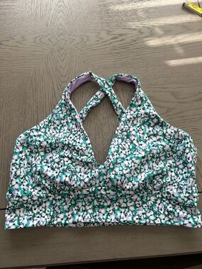 Athleta Plunge Bikini Top D/DD - Floral